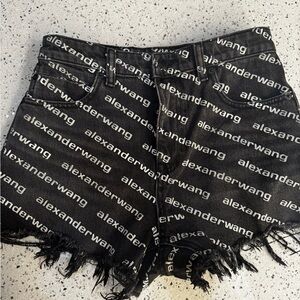 Alexander Wang Black Women's Shorts